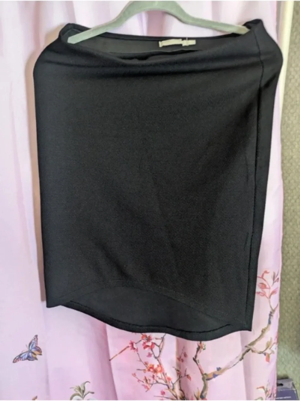 Women's Black Mini Skirt — Sleek Straight Cut